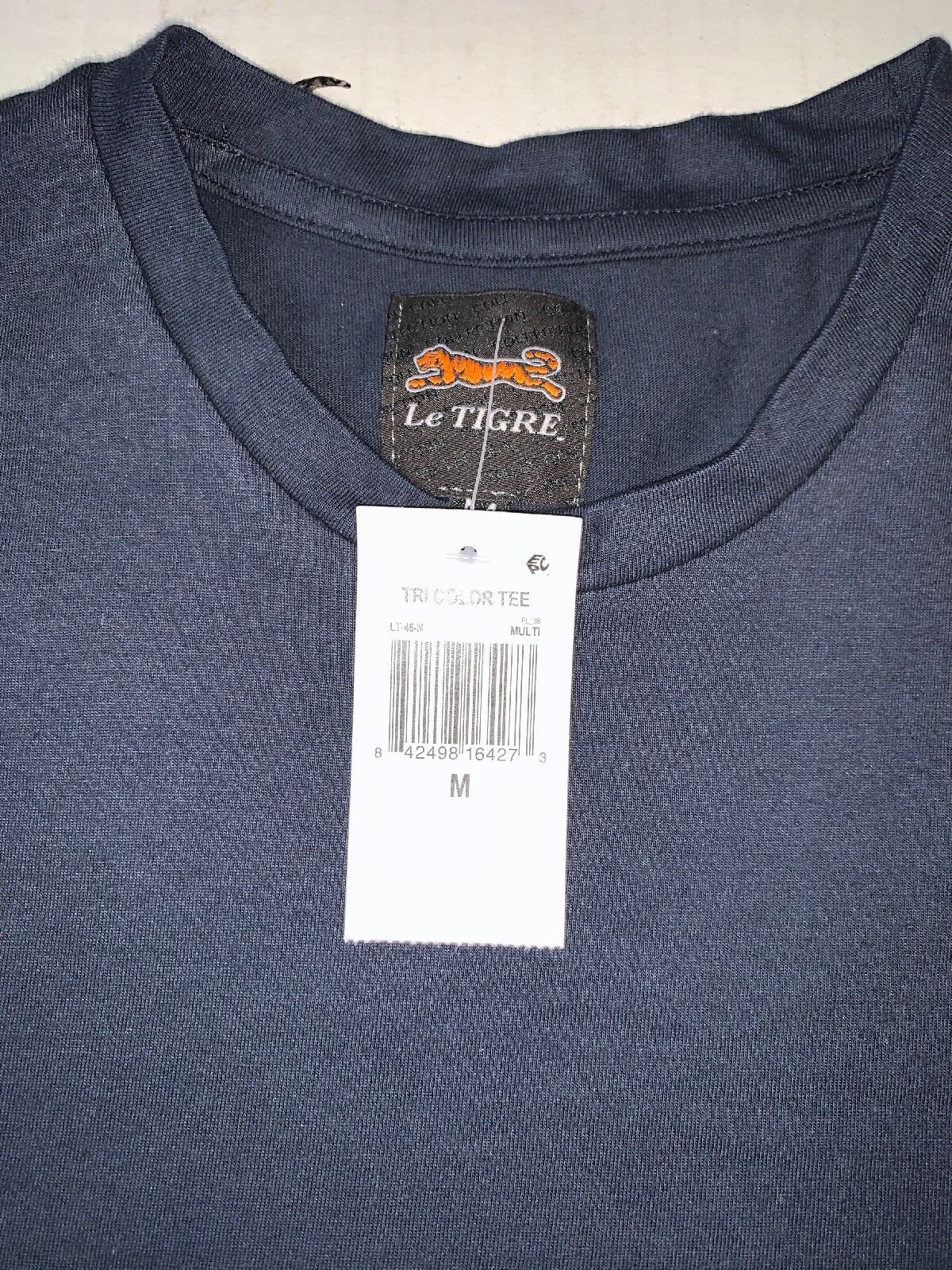 Brand New- Le Tigre Tri Color Crewneck T-Shirt Mens (Size M)
