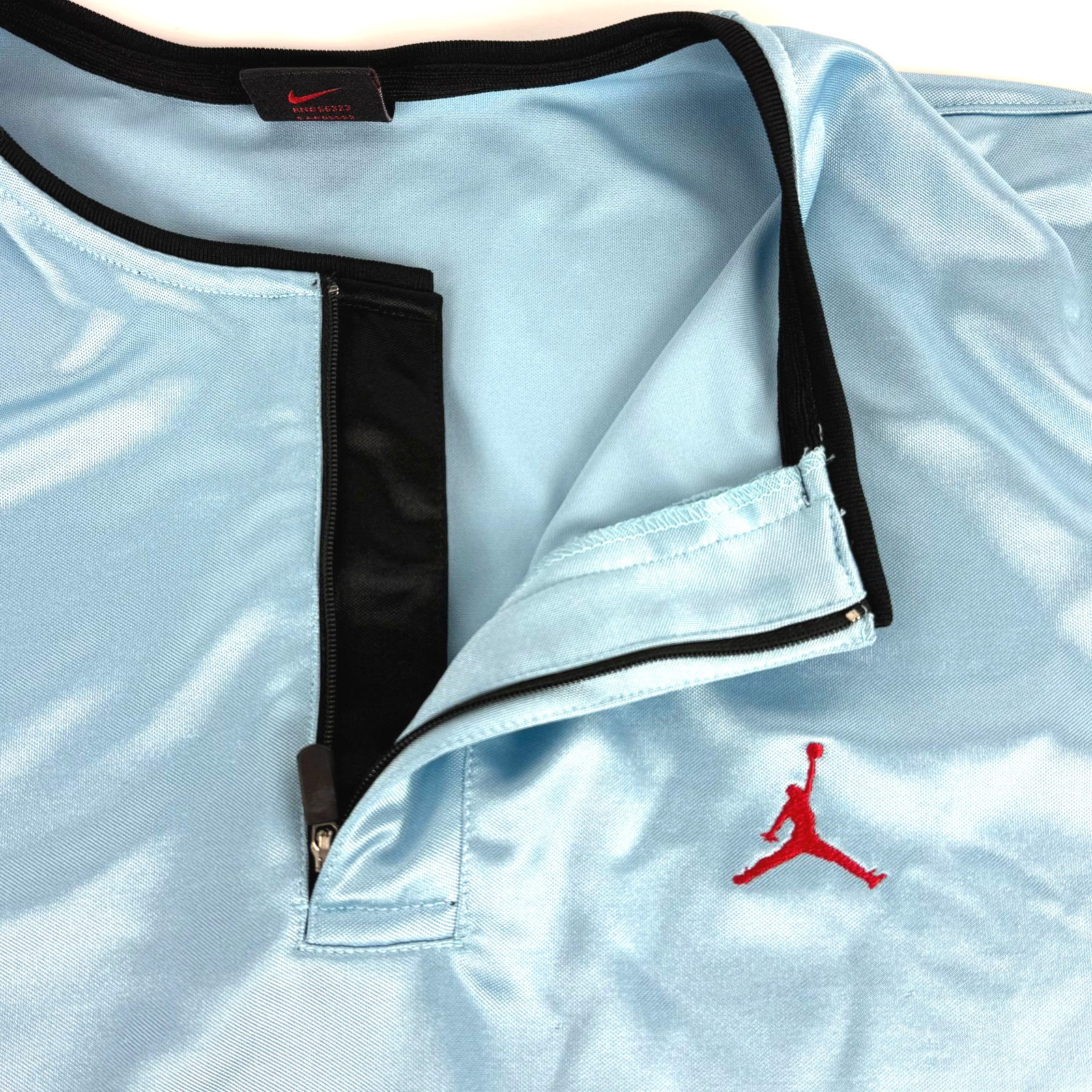 Vintage Nike Air Jordan Warmup Jersey 1990s Jumpman Logo Relaxed Fit Mens Size L