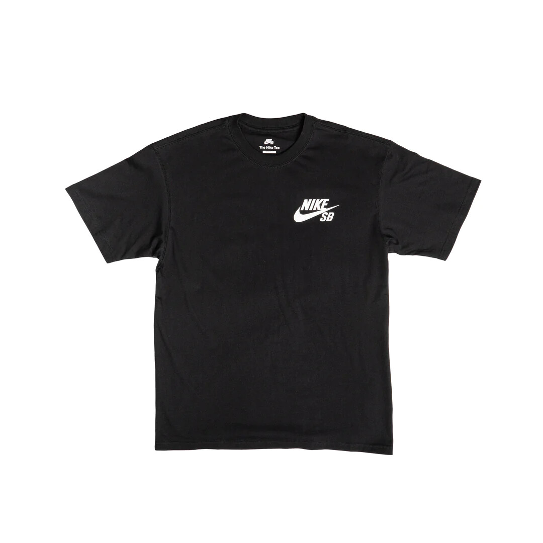 Nike SB Logo T-Shirt Black White