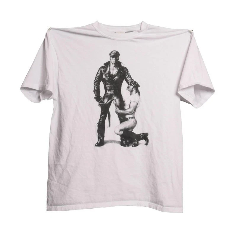 Tom of Finland Adult Comic Artist Gay Biker Couple Unisex T-Shirt S-4XL