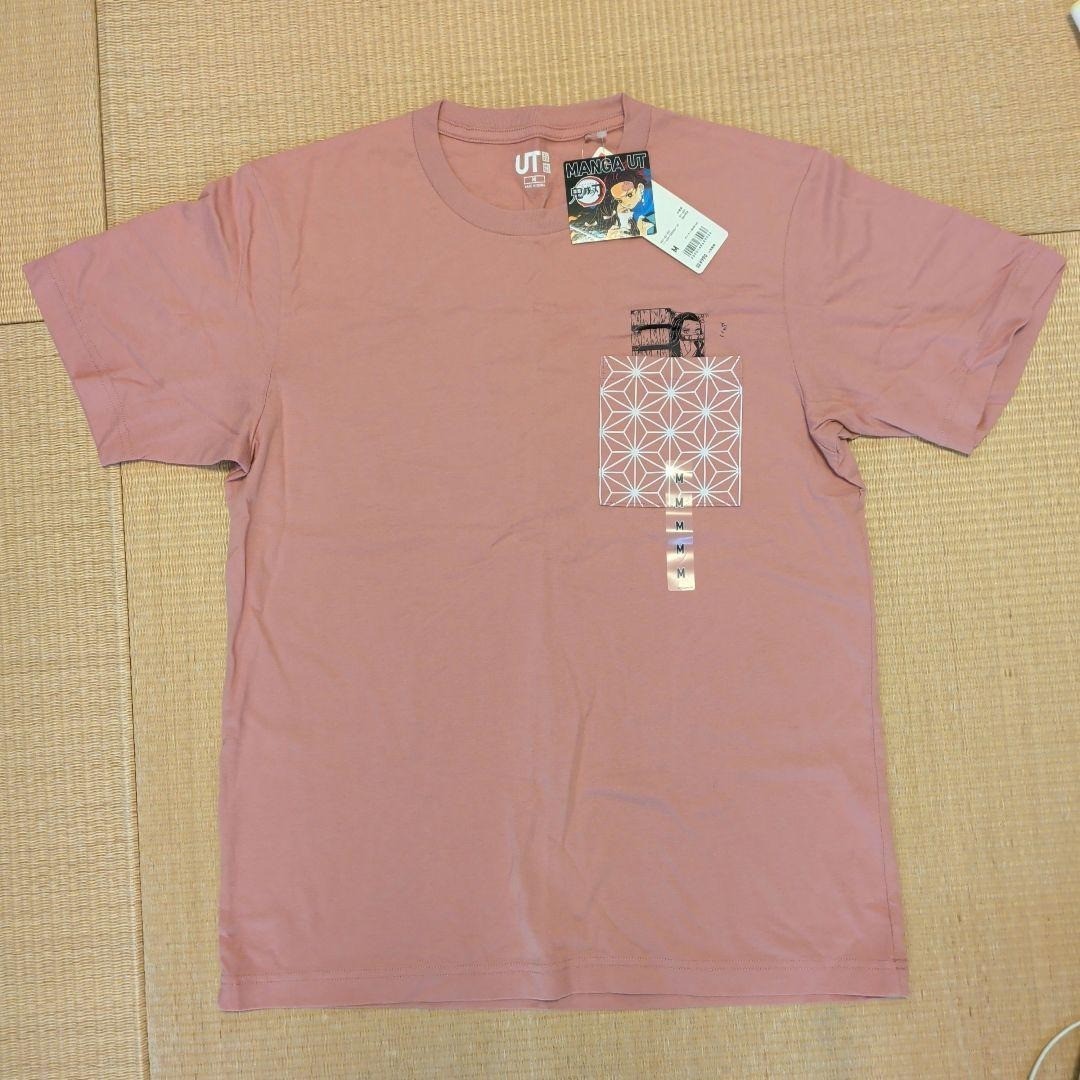 UNIQLO Demon Slayer UT Nezuko T-shirt Pink from Japan Rare size M (US S) NEW