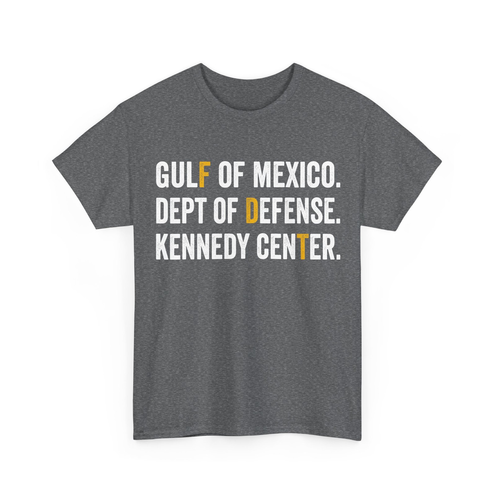 Gulf of Mexico Shirt, Gulf of Mexico Dept of Defense Kennedy Center T-Shirt