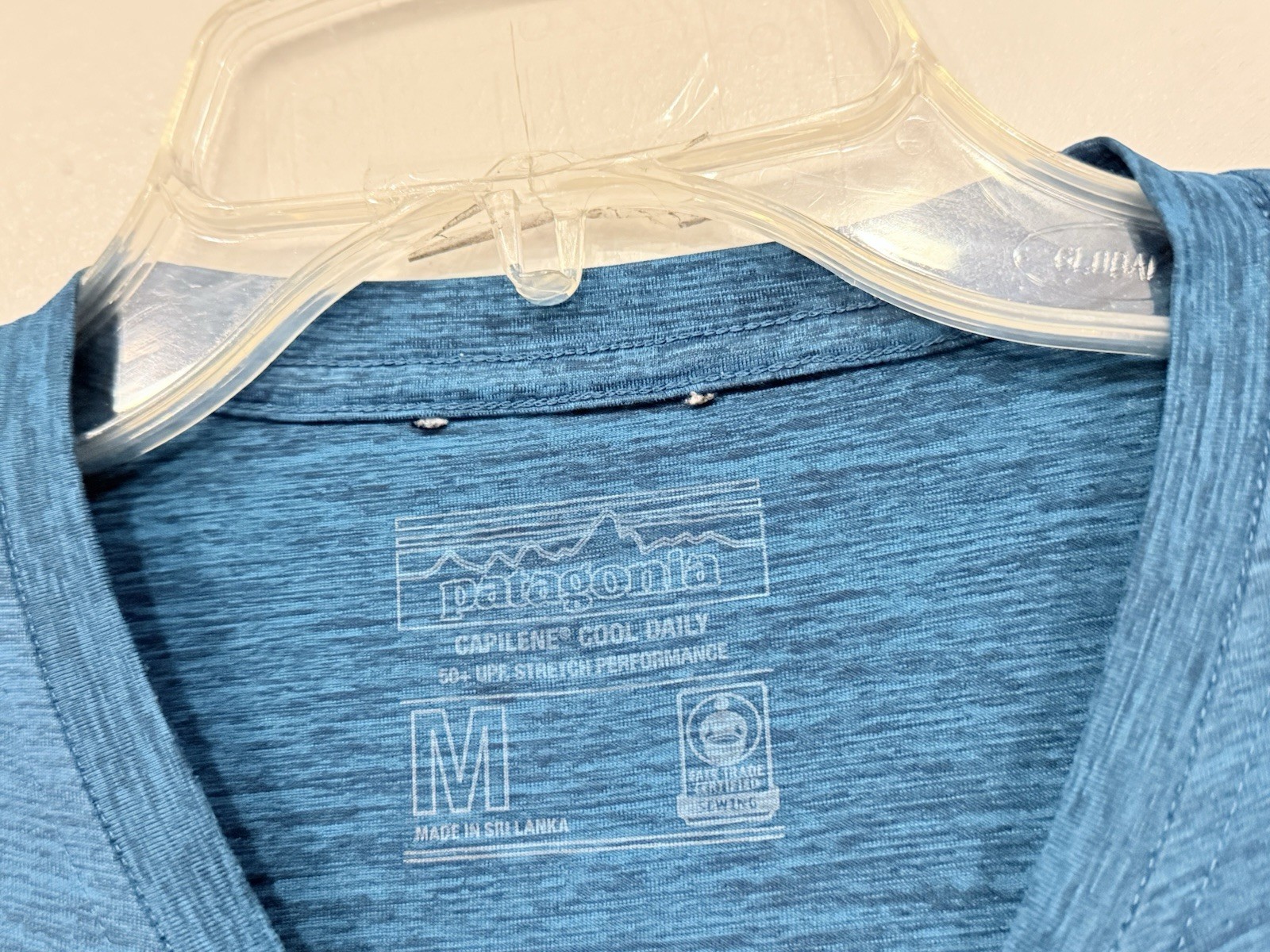 Lot 2 Patagonia Men&rsquo;s Shirt Size Medium Capilene Cool P-6 Logo Organic T-Shirt
