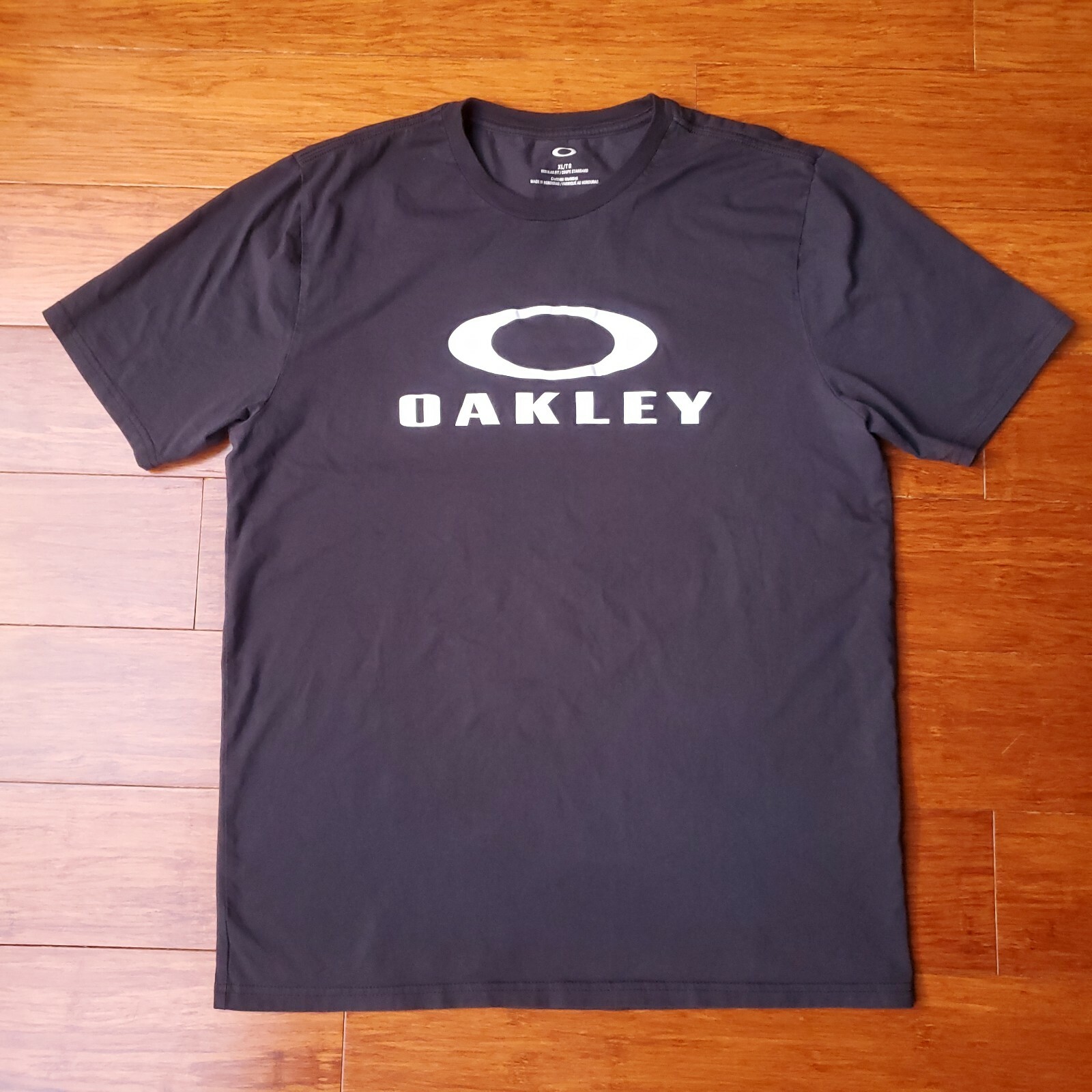 Oakley O-Bold Ellipse Black/White O-Icon Short Sleeve T-shirt Men&rsquo;s XL