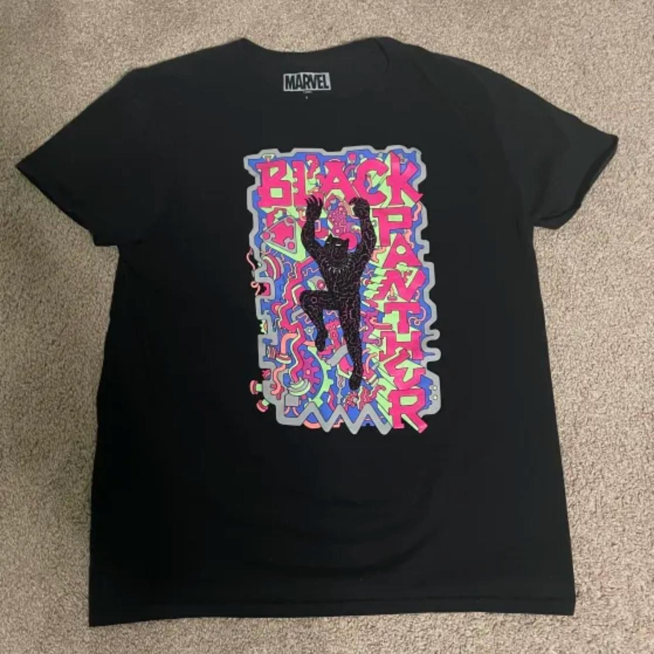 Black Panther Men&rsquo;s Black T-shirt