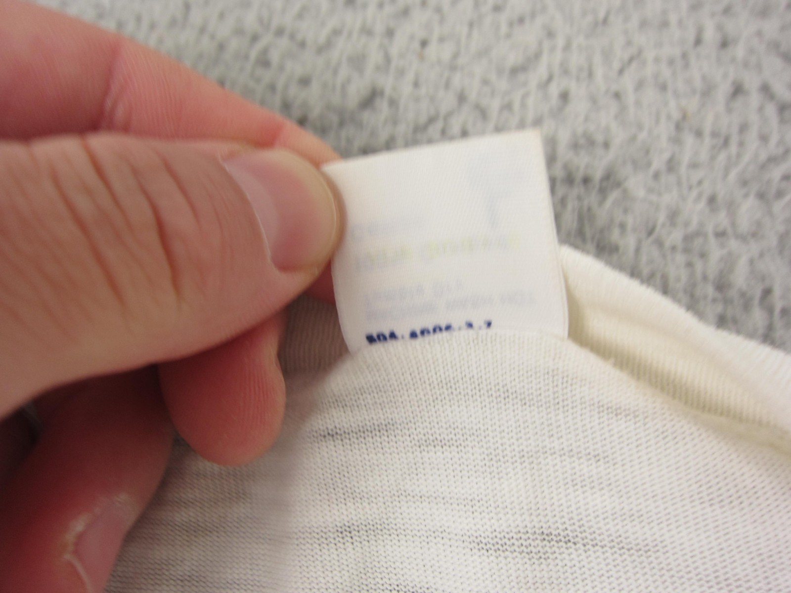 Vintage Shirt Mens Large Tall LT White Single Stitch Basic Casual 80s 70s Blank