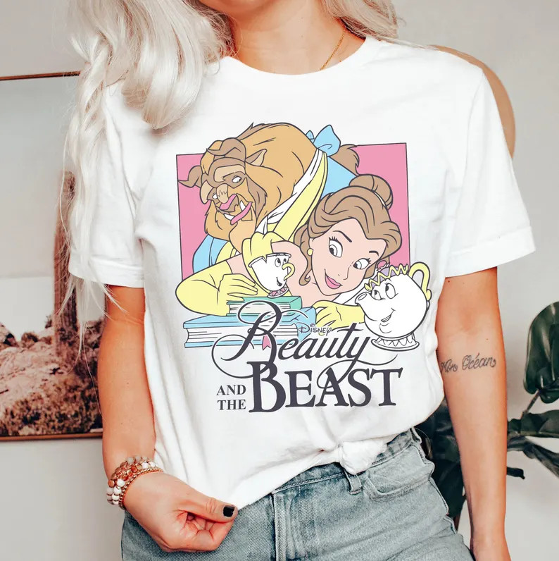 Disney Beauty And The Beast T-shirt Unisex1