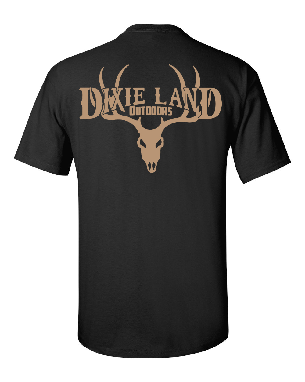 Dixie Land Outdoors Deer Skull bowhunting t shirt bowhunter archery buck recurve