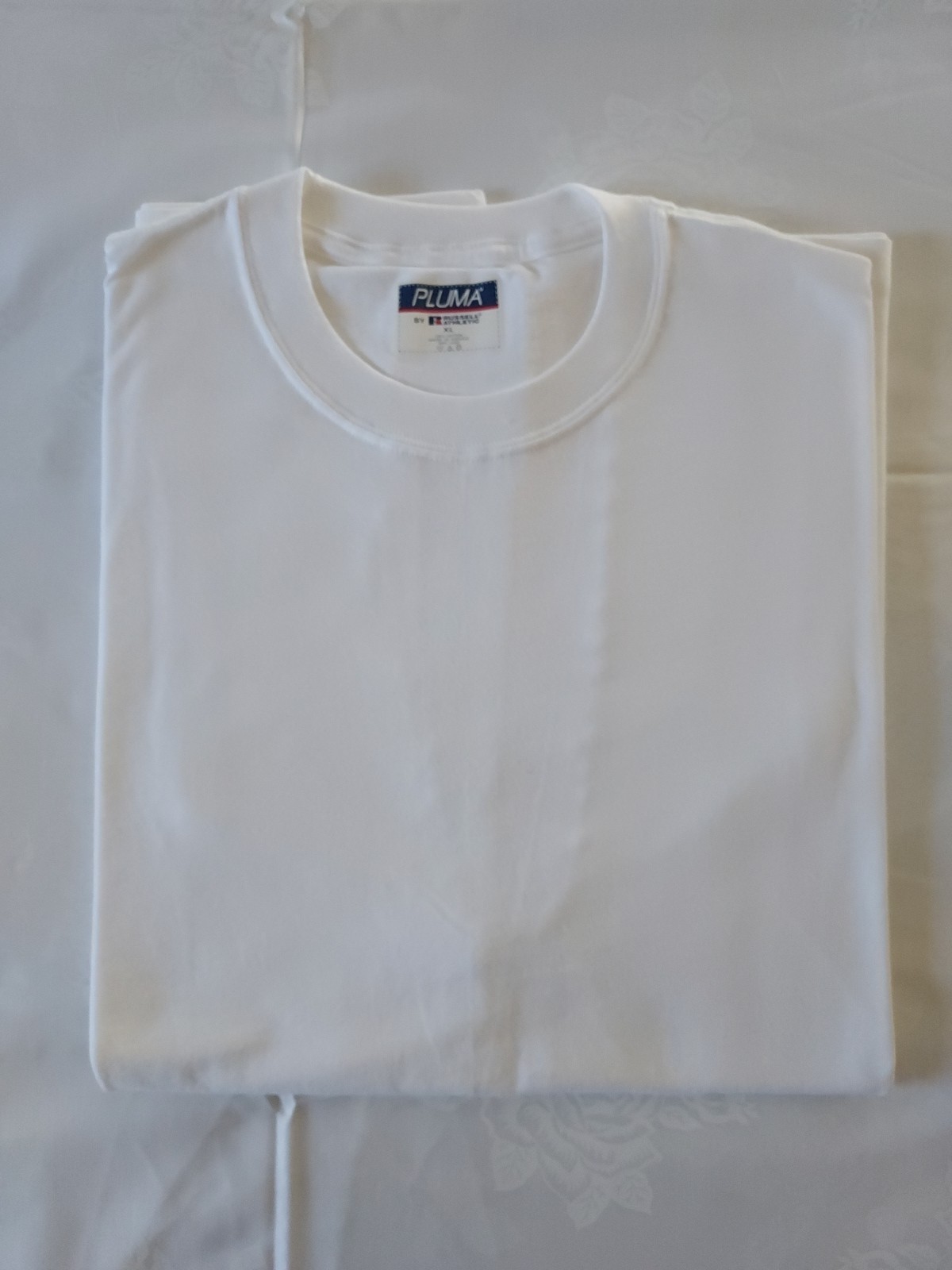 T Shirt By Pluma, Russell Athletic, New, White, Size XL, 100% Cotton,