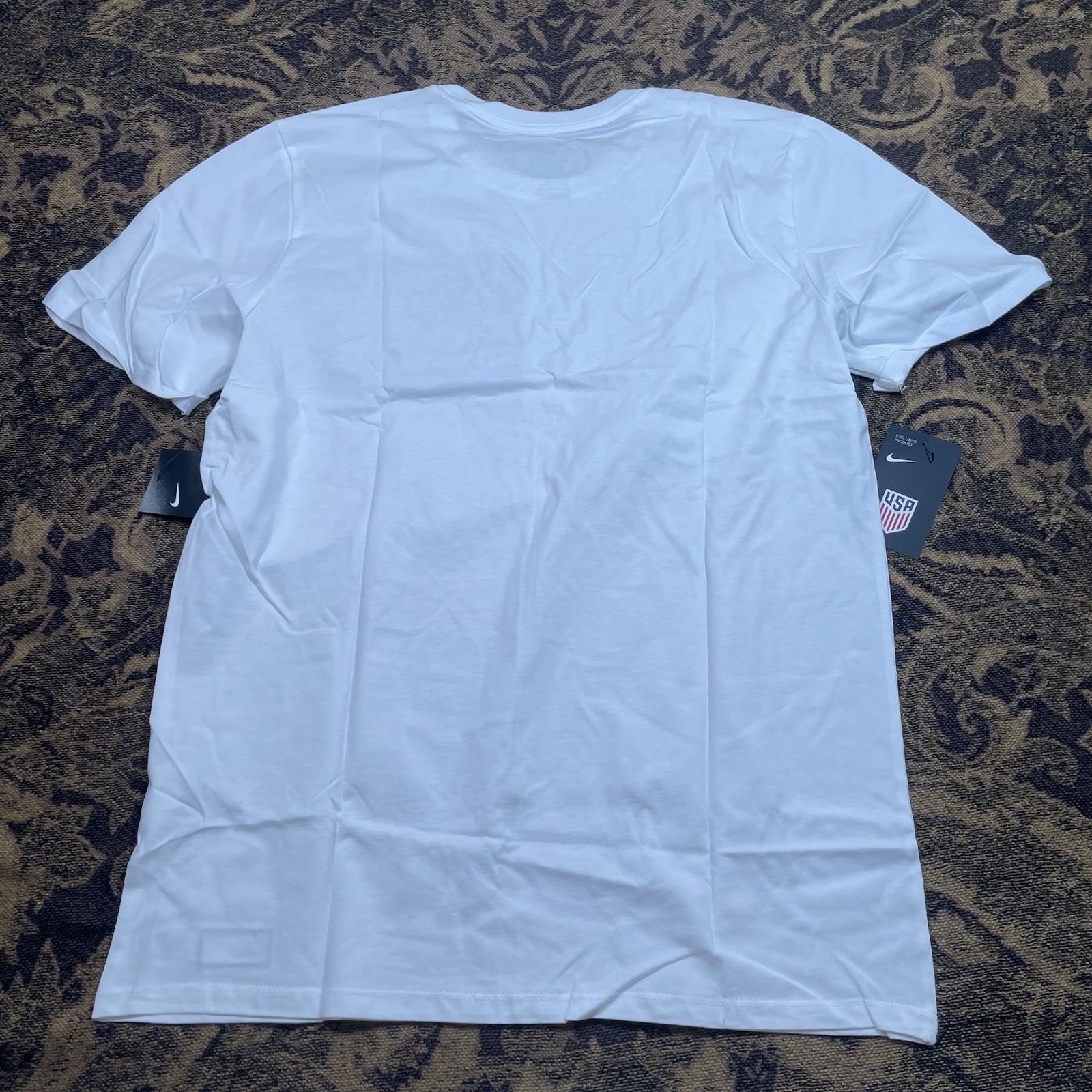 Nike Team USA Men&rsquo;s National Soccer Team White Pocket T-Shirt Size Large New