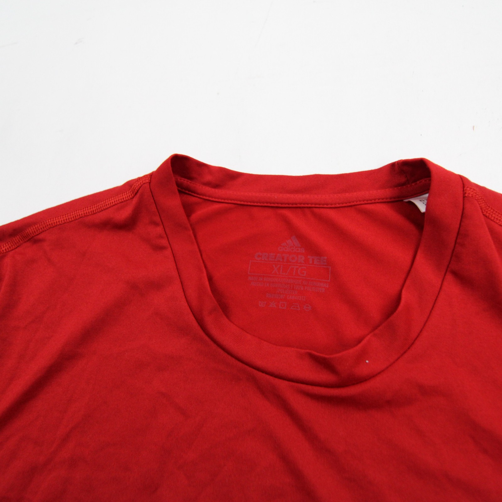 adidas Creator Short Sleeve Shirt Men&rsquo;s Red Used XL