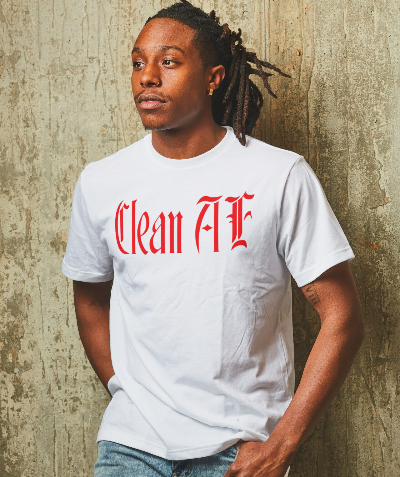 Narcotics Anonymous Clean AF V.2 SS T-shirt – Free Shipping – NA