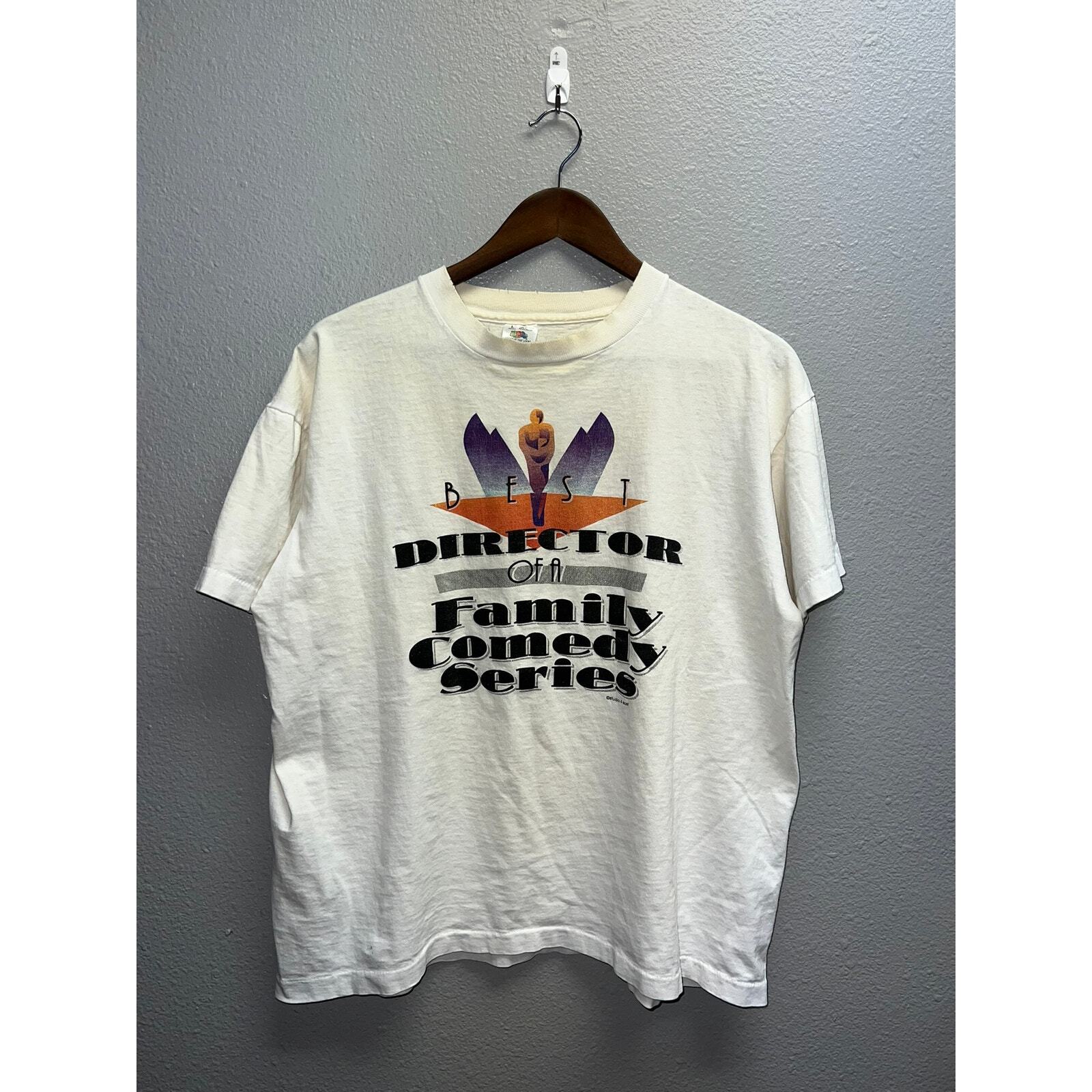 90s Vintage Best Director Of A Family Comedy Series Shirt 1990s Large White