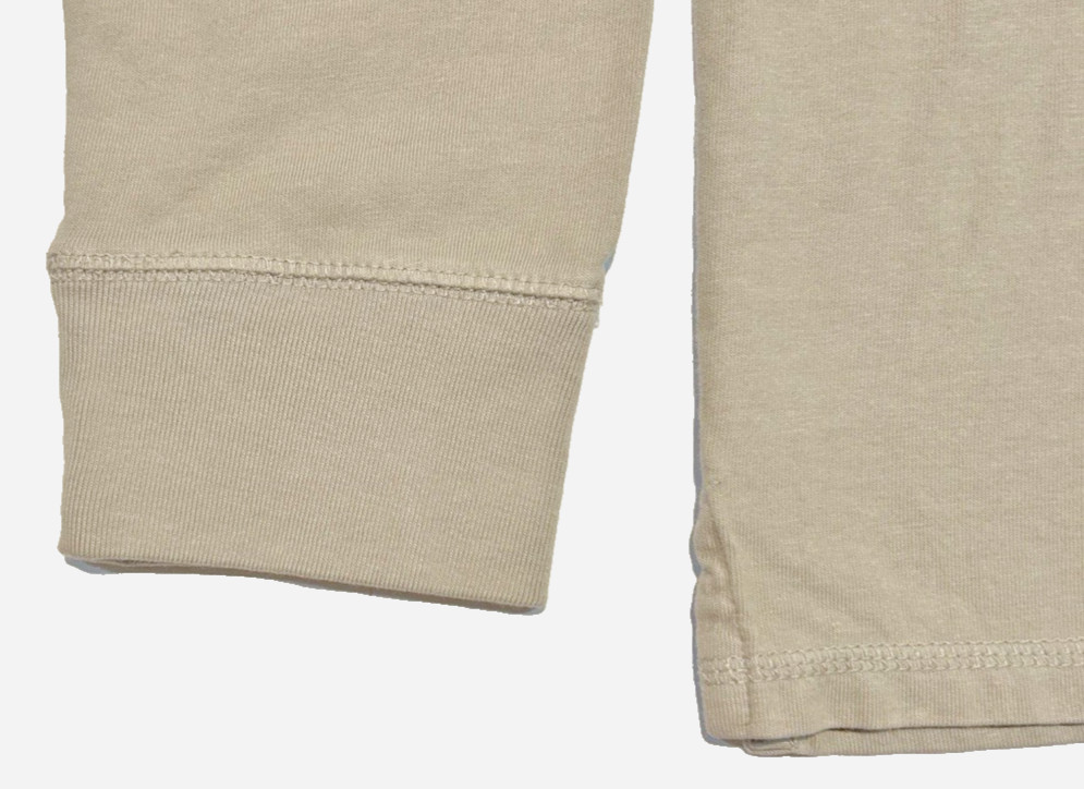 Goodfellow & Co Men&rsquo;s Heavyweight Crewneck Taupe Pocket T-Shirt Size Medium New