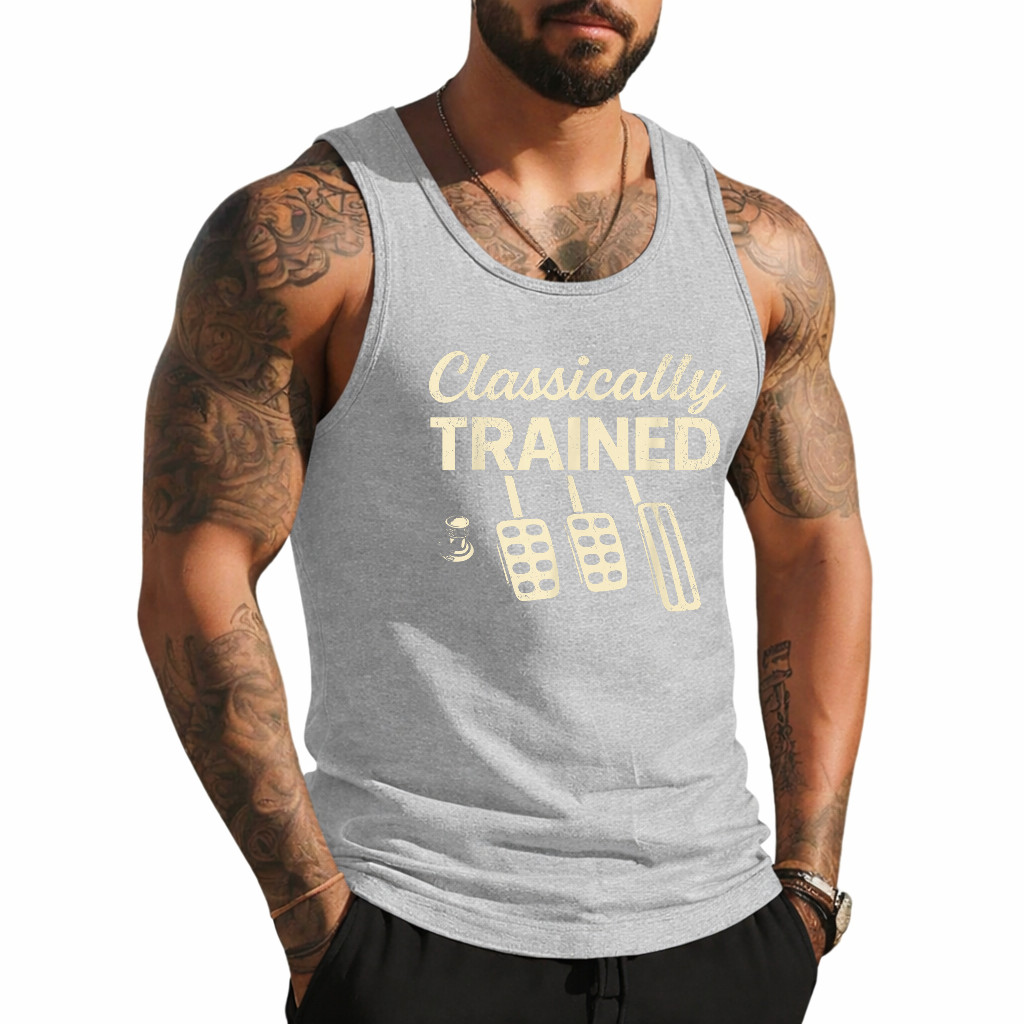 Classically Trained with Dimmer Manual Car Pedals Driving Tank Top