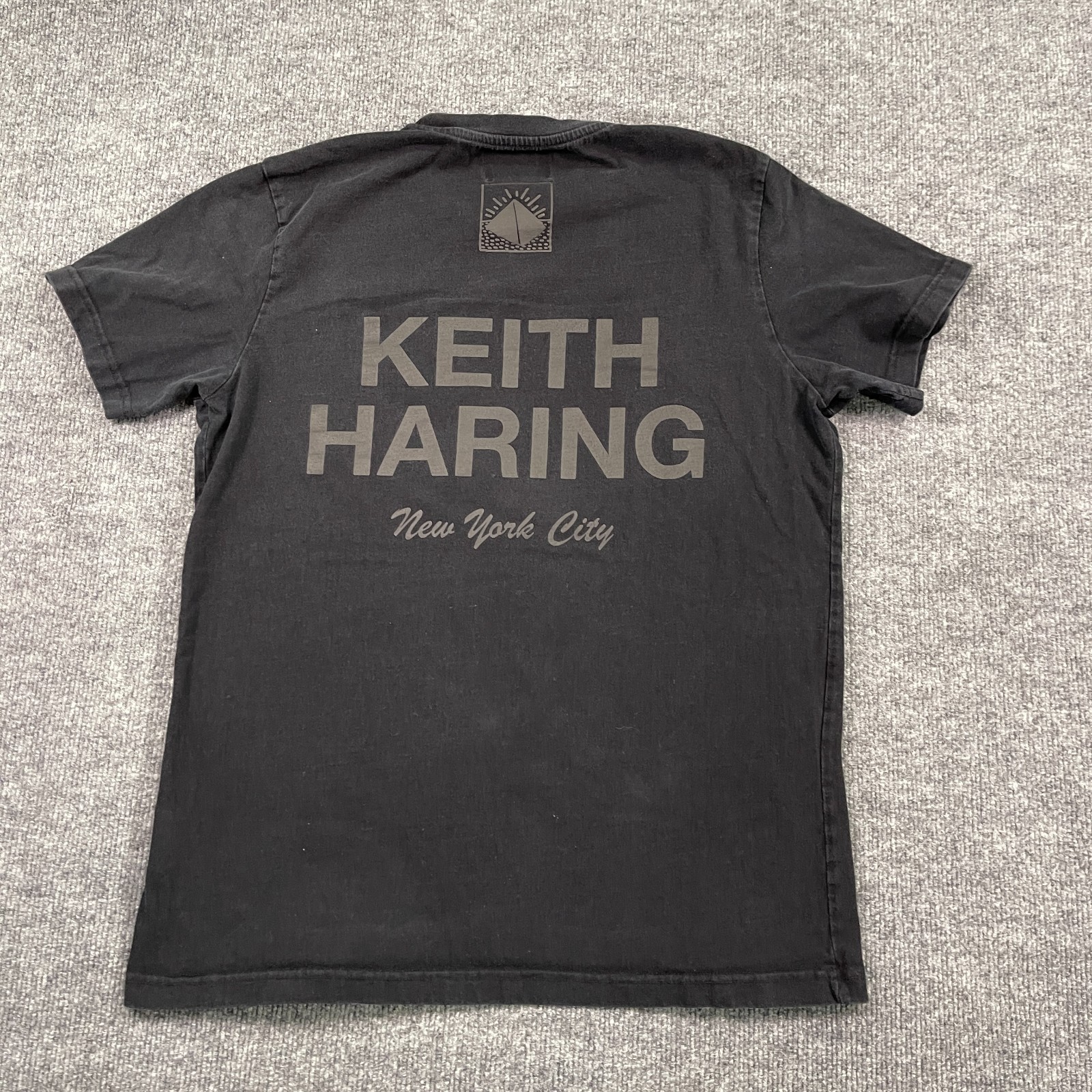 Keith Haring x Shoe-Palace Pop Art Shirt Medium 20×27 New-York City