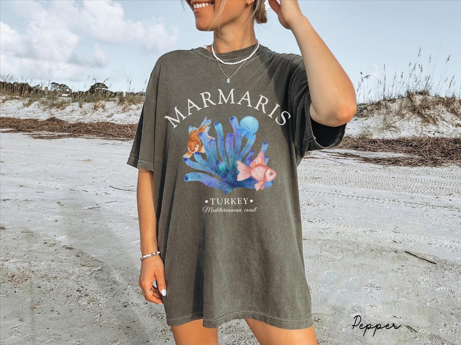 Marmaris Unisex Shirt Travel Gift Turkey Trip Lovers Souvenir Tee