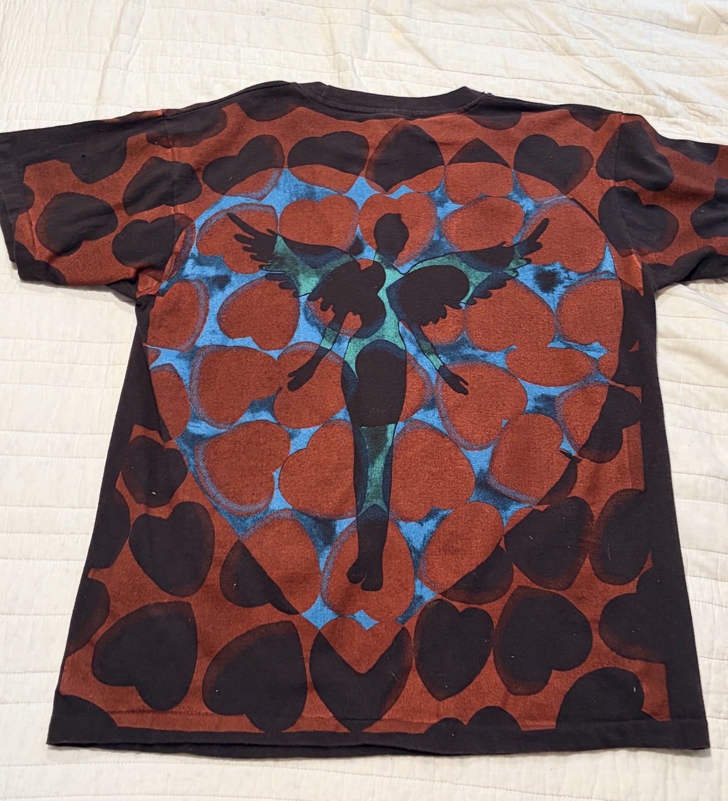 Vintage 1993 Giant Tag Nirvana Heart Shaped Box Rare Deadstock T Shirt Size L