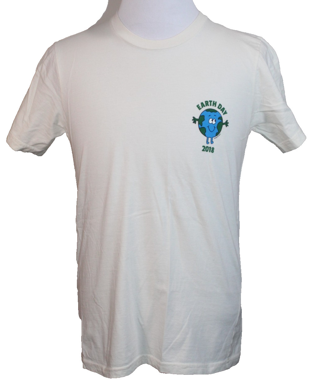 Only NY Conserve and Preserve Earth Day New York T-Shirt White crew USA mens M