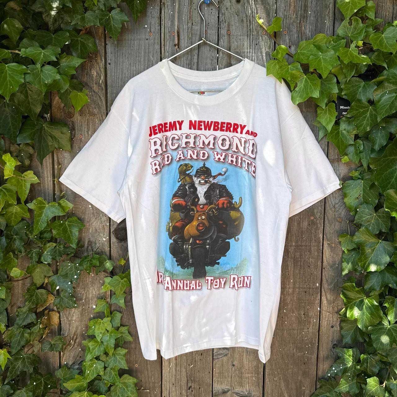 VINTAGE JEREMY NEWBERRY RICHMOND TOY RUN GRAPHIC TEE SIZE L