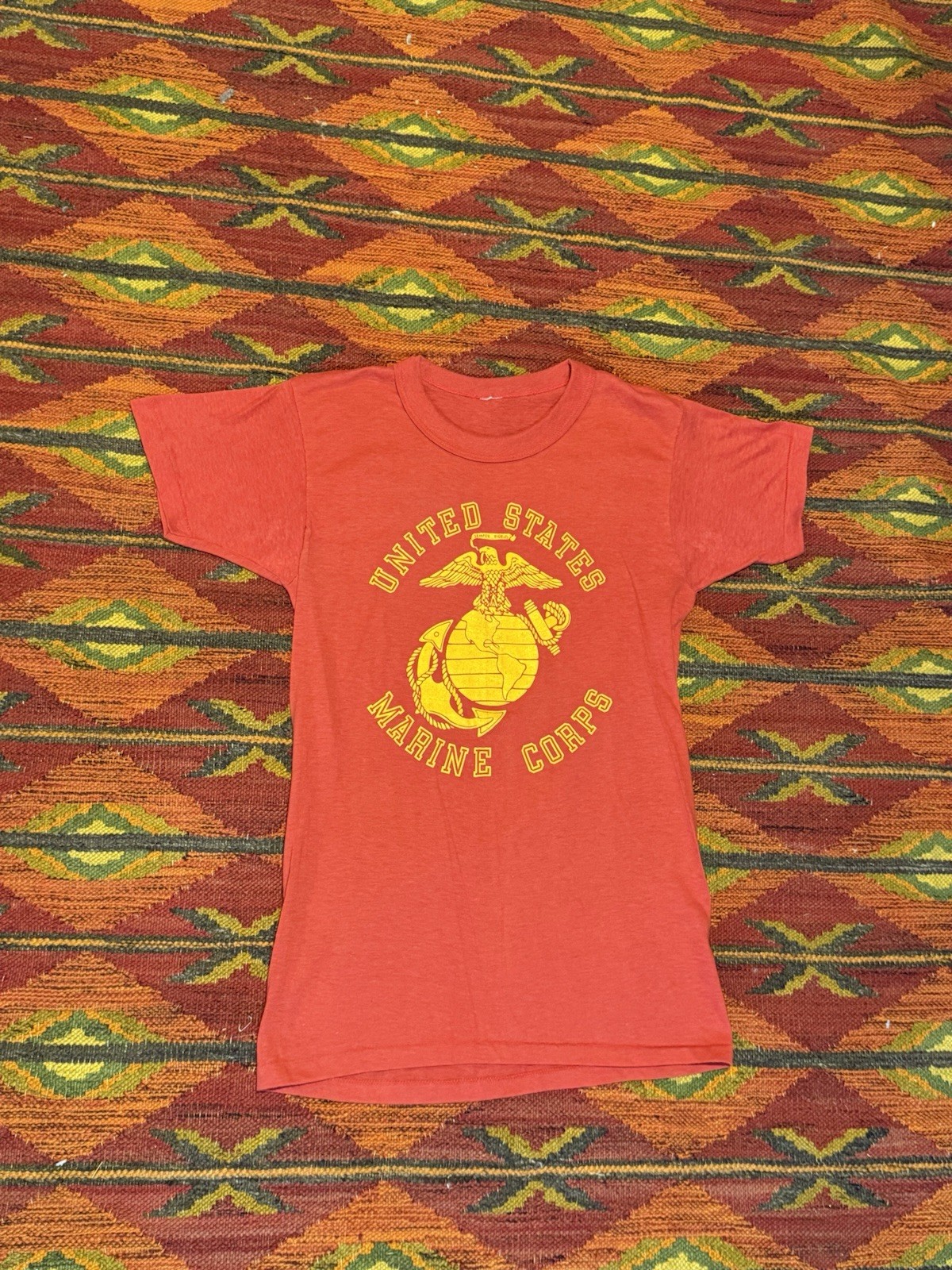Vintage 80s United States Marine Corps T-Shirt (Size XS)