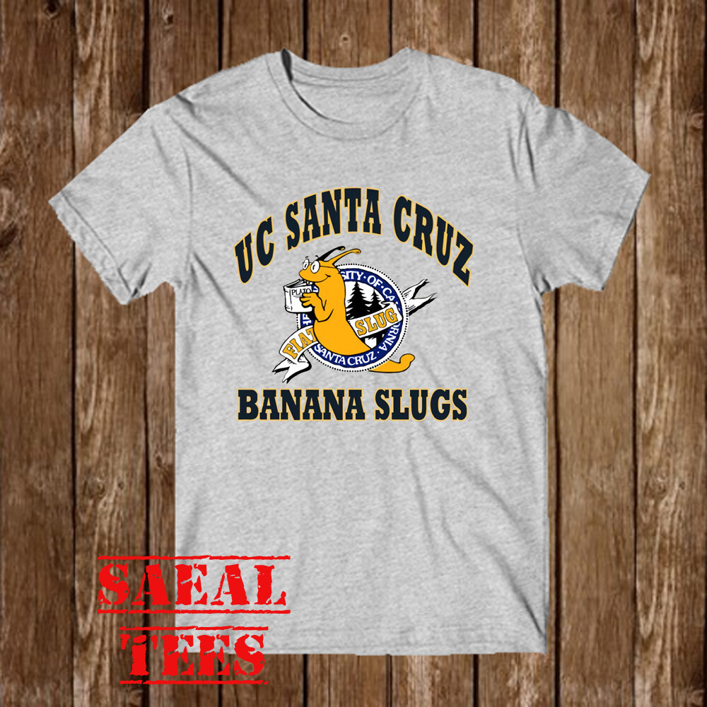 UC Santa Cruz Banana Slugs Pulp Fiction Men&rsquo;s Grey T-Shirt Size S-5XL
