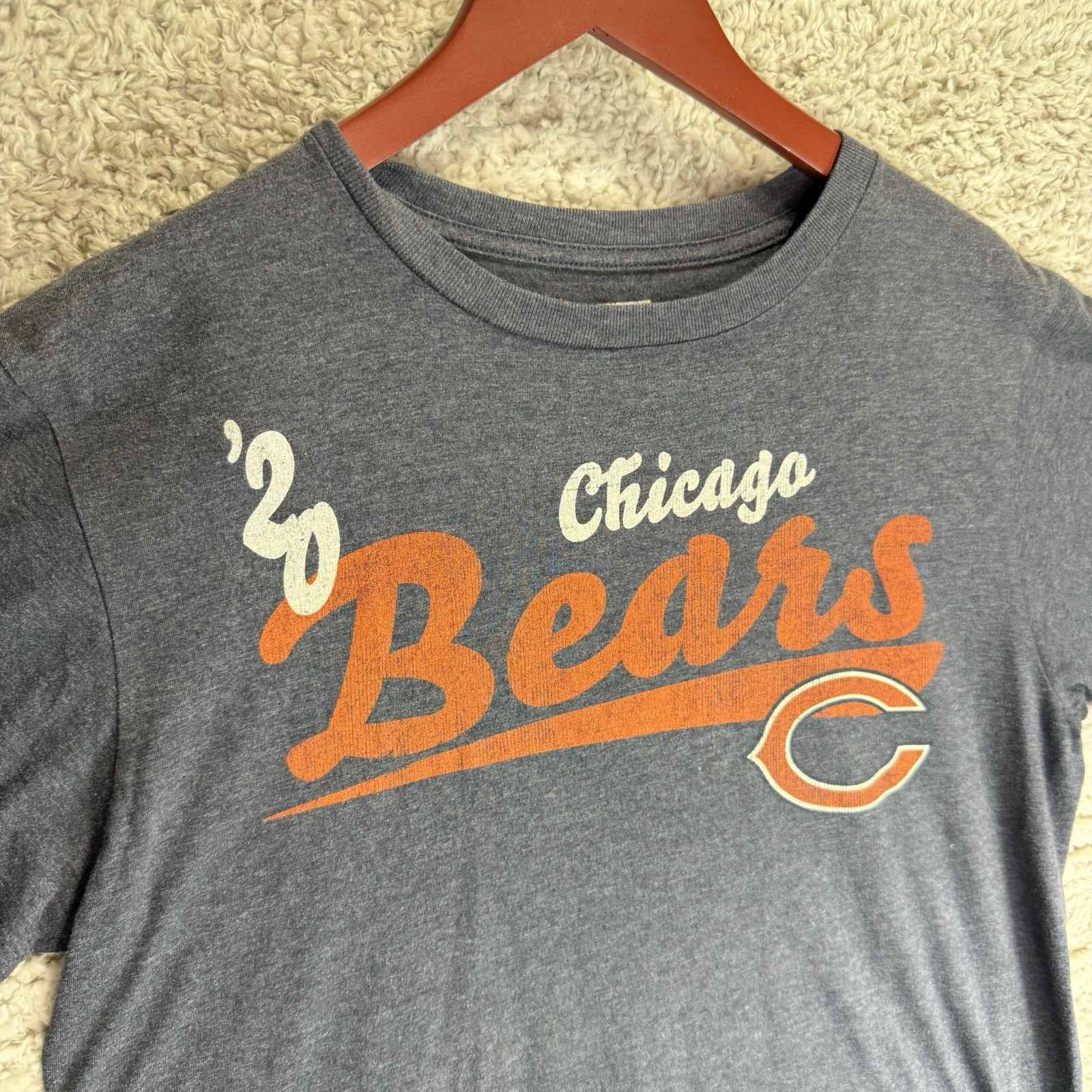 Chicago Bears NFL Team Men’s Tshirt M Ringspun Soft 2020 Bears