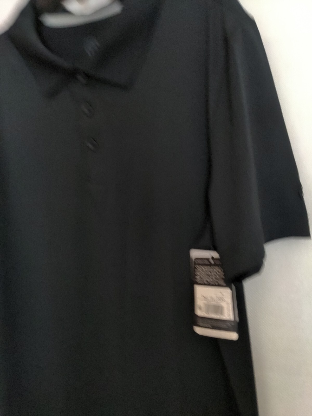 Men&rsquo;s collared shirt size small wicks moisture brand champion NWT color ebony