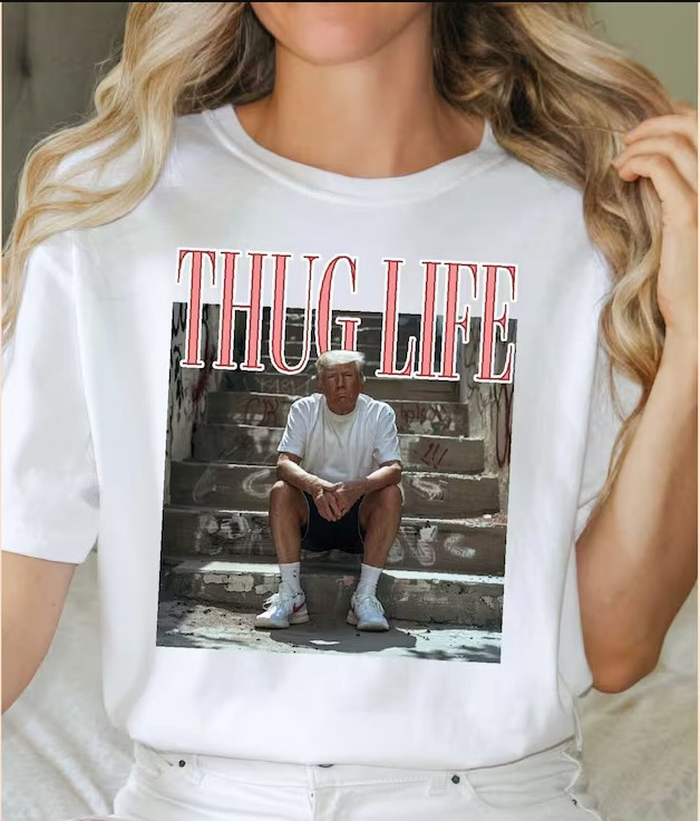 Donald Trump Thug Life Shirt, Trump 2024 Election Shirt
