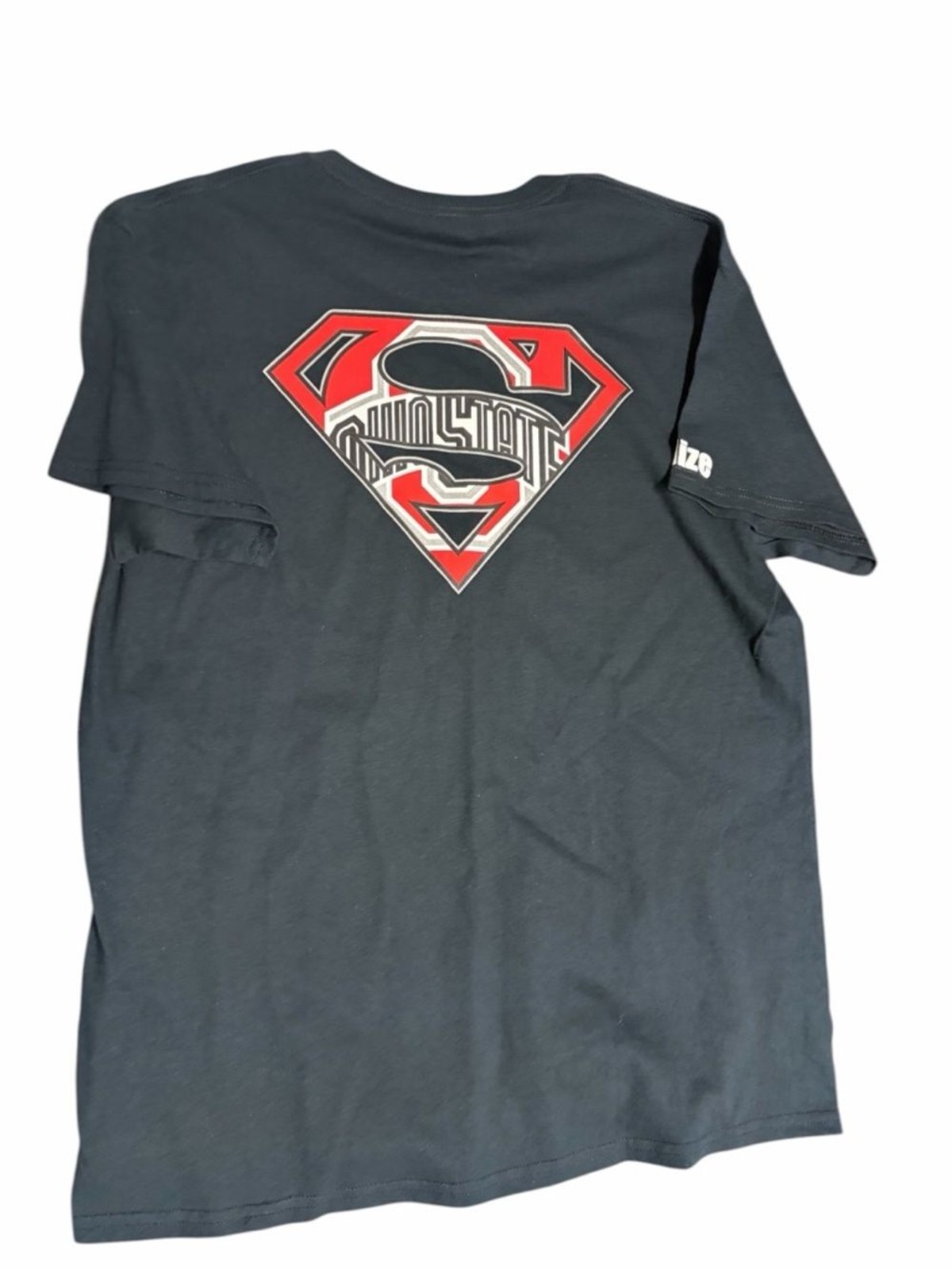 Gildan Ohio State Buckeyes Graphic Tee Black Short Sleeve Shirt L NCAA