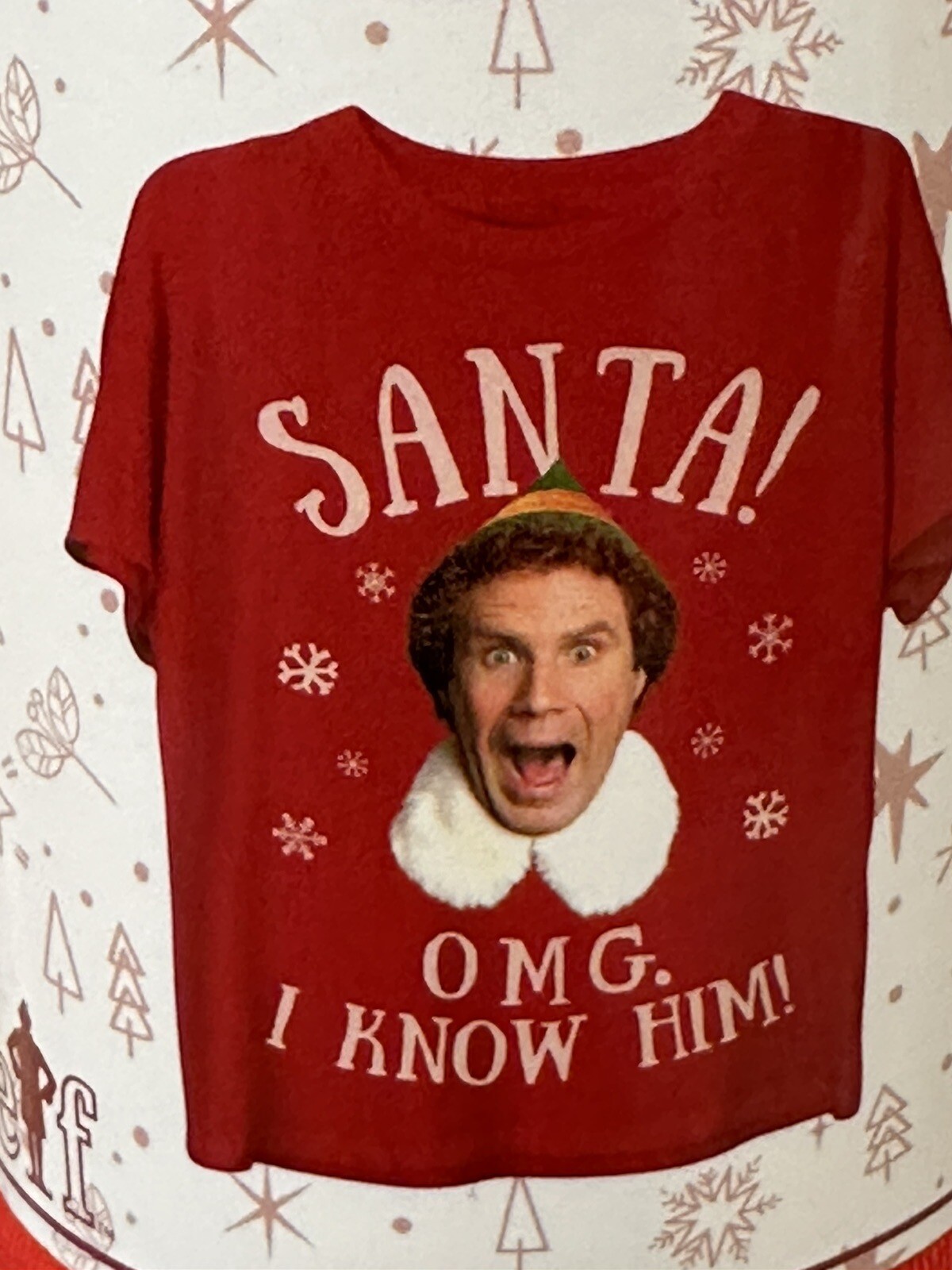 Elf – The Movie Holiday Adult Tee Shirt – Choose Color / Design One Size