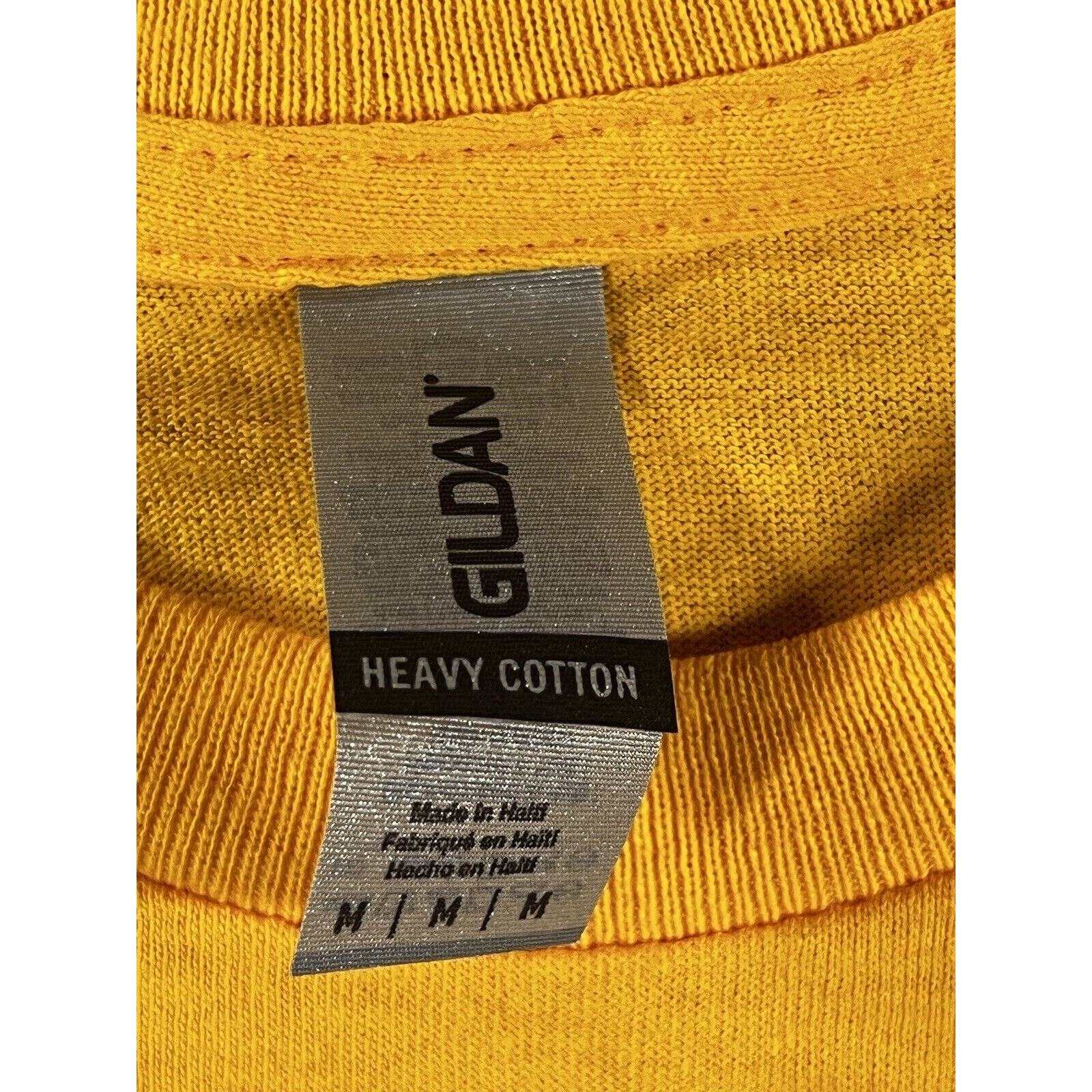 Gildan T Shirt Men Medium Heavy Cotton Short Sleeve Collegiate Fenwick Falcons
