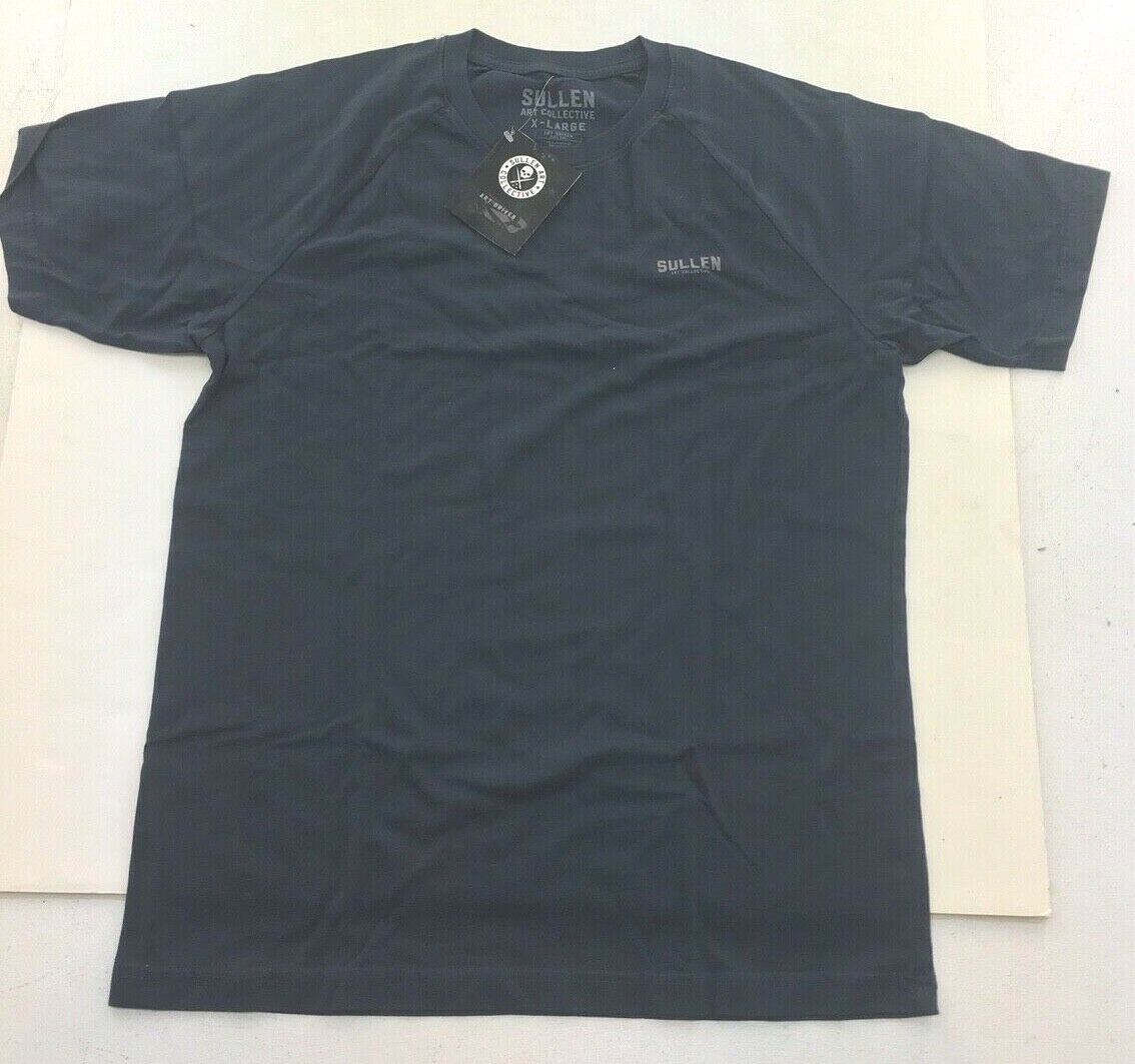 Sullen Art Collective Short Sleeve T-shirt Basic Logo Navy Sizes Large to 5XL