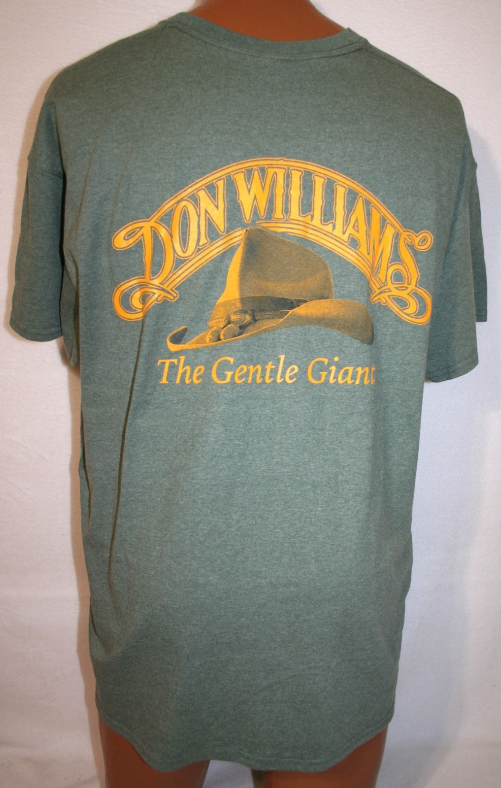 DON WILLIAMS The Gentle Giant I&rsquo;m Just A Country Boy T-SHIRT XL Country Music