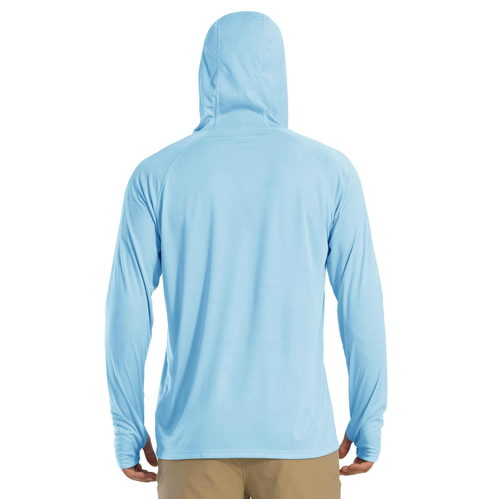 UPF50+ Men&rsquo;s Hoodie Sun Shirts Long Sleeve Skin Protection Outdoor Fishing Tops