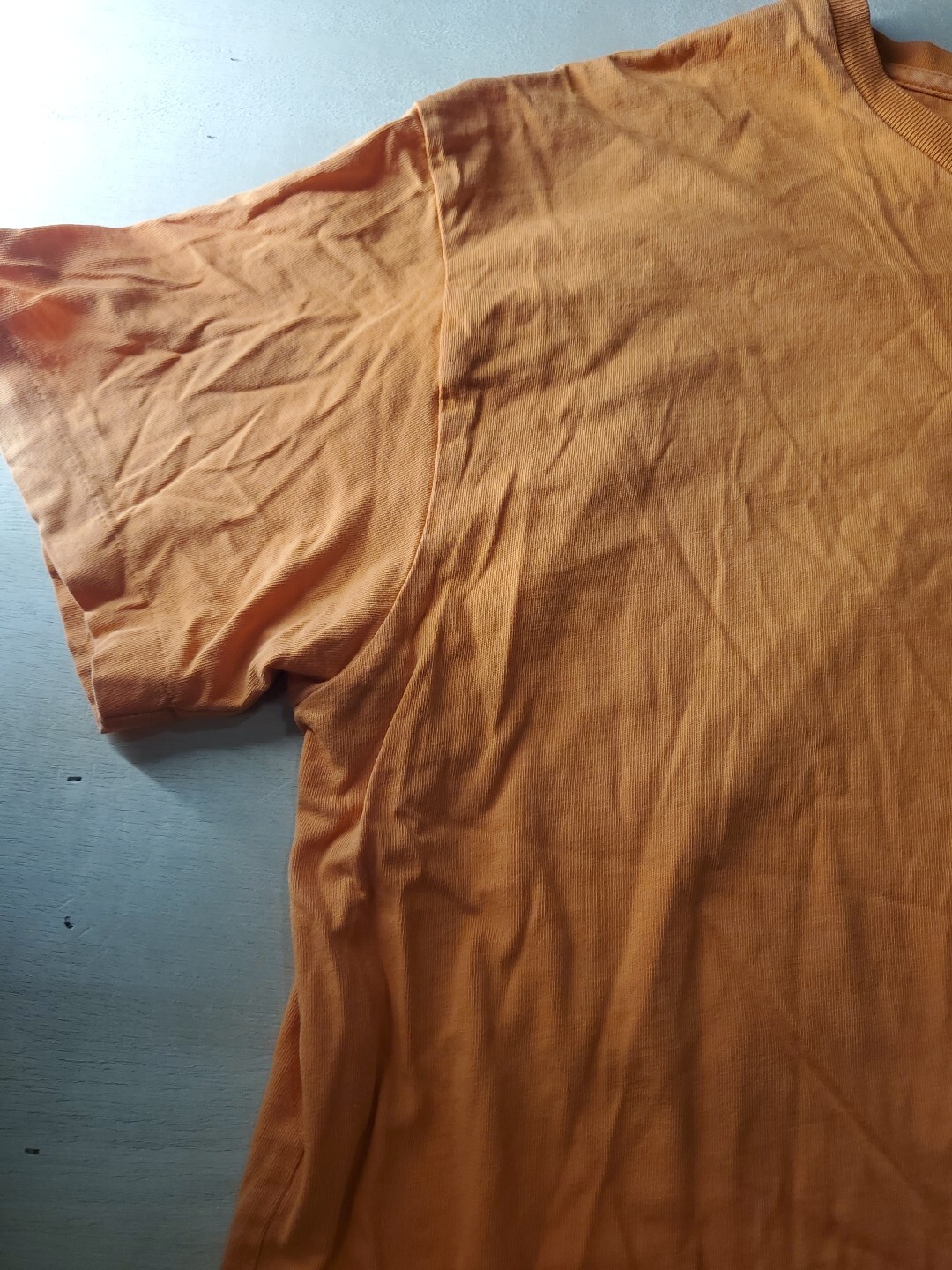 Vtg Polo Ralph Lauren Embroidered Logo T Shirt Apricot Pocket Short Sleeve Med