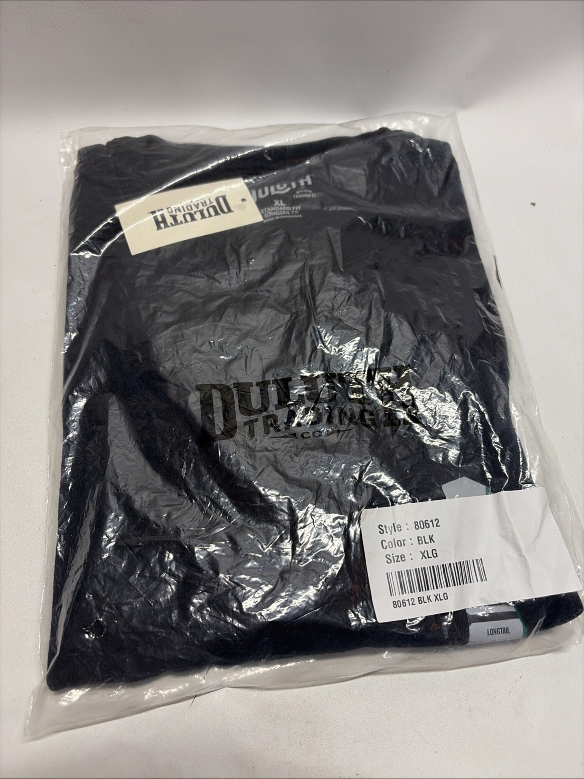 Duluth Trading Co. Men&rsquo;s Short Sleeve Pocket T-Shirt – Black – Size XL