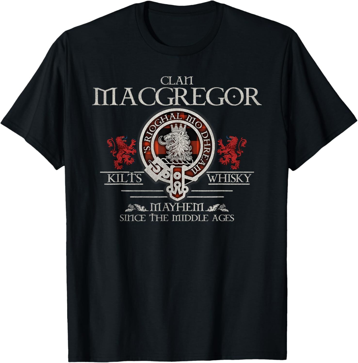 Clan MacGregor Rob Roy tartan family reunion Highland Games T-Shirt