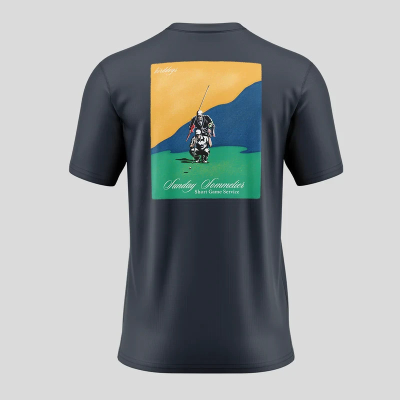 birddogs Sunday Sommelier Tee Shirt Navy Blue Size XL Brand New Bird Dog