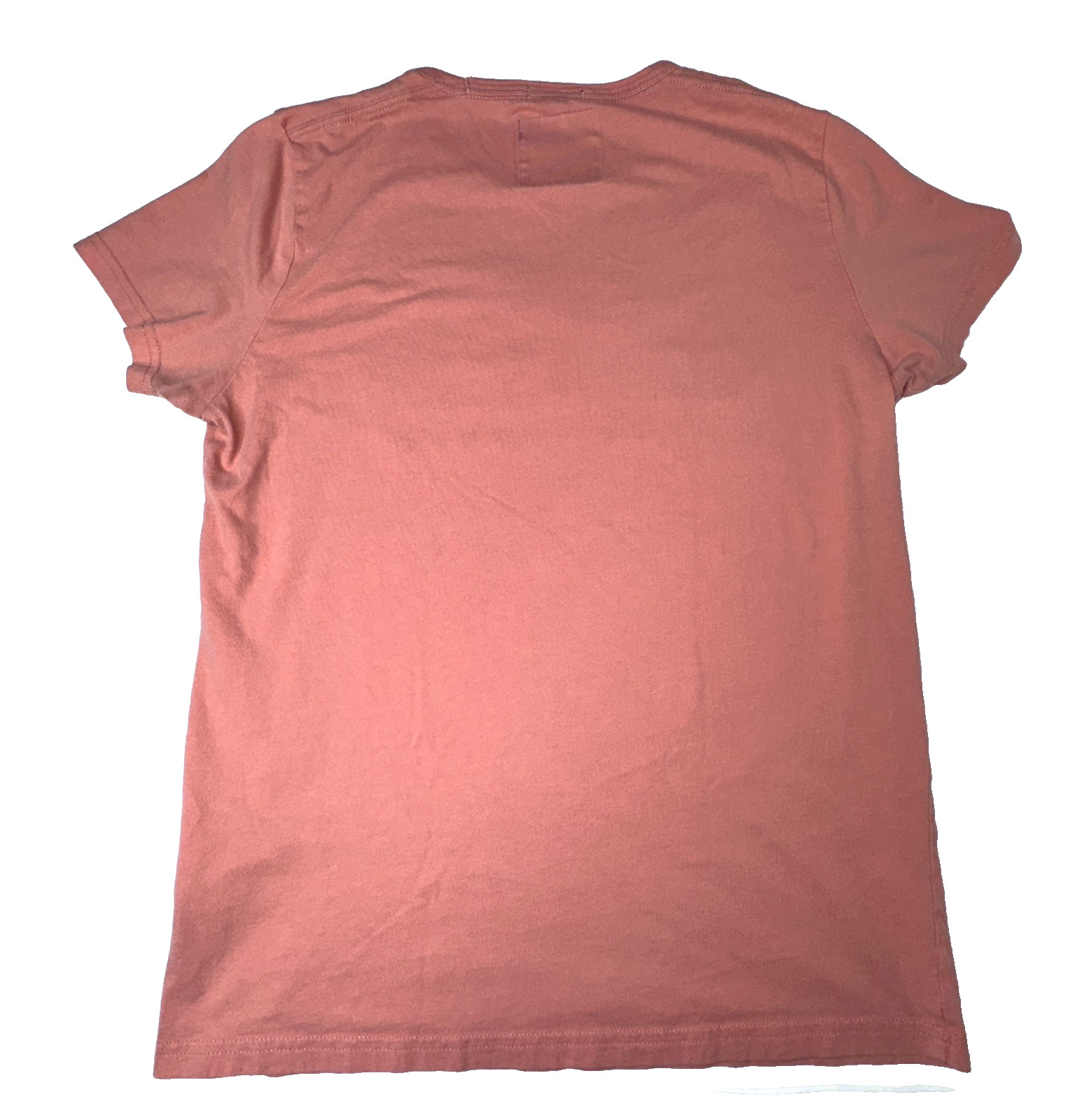 Hollister California T-Shirt ~ Mens Size Small ~ Embroidered Logo ~ Pink