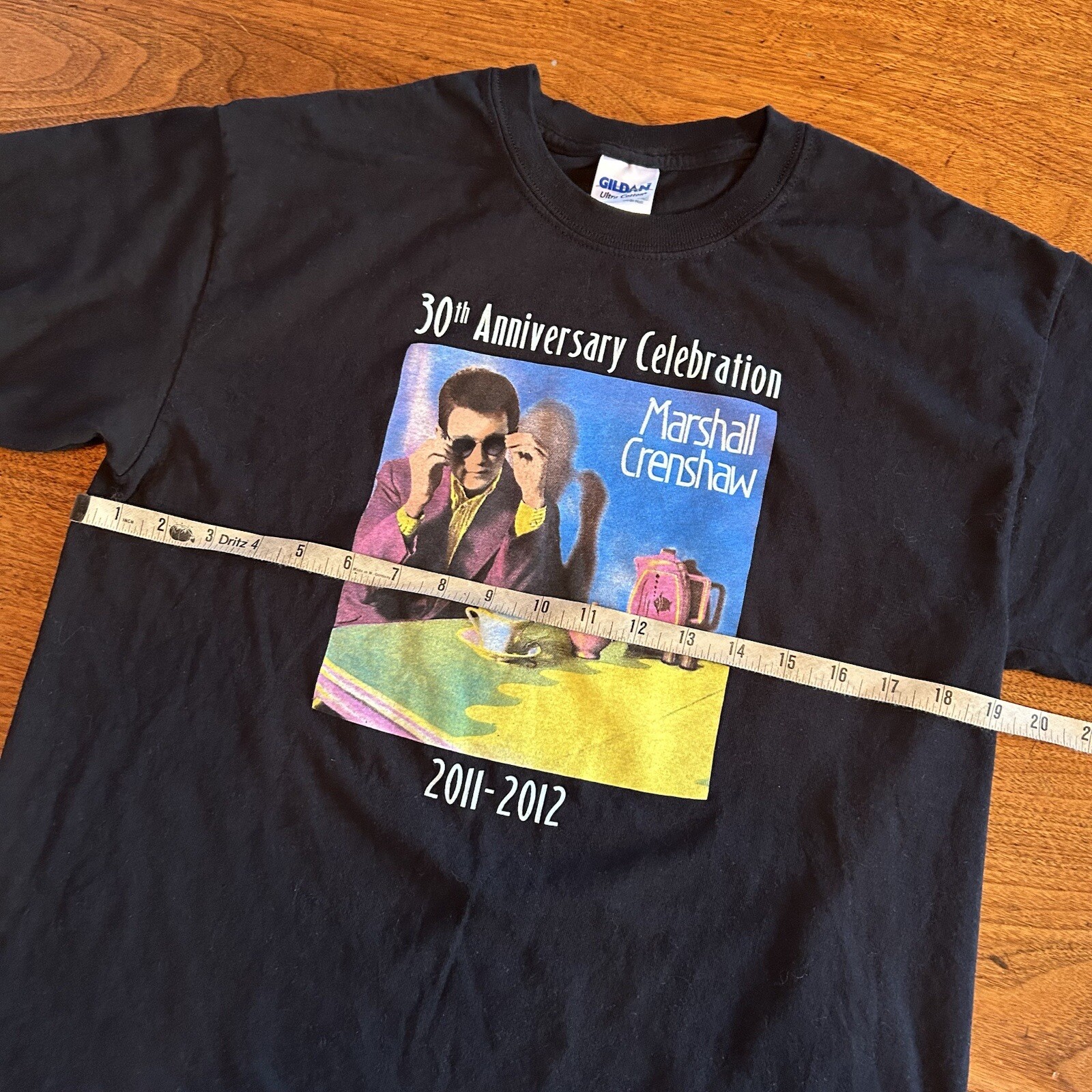 Marshall Crenshaw Band Shirt 30th Anniversary Tour Concert T-Shirt Size M