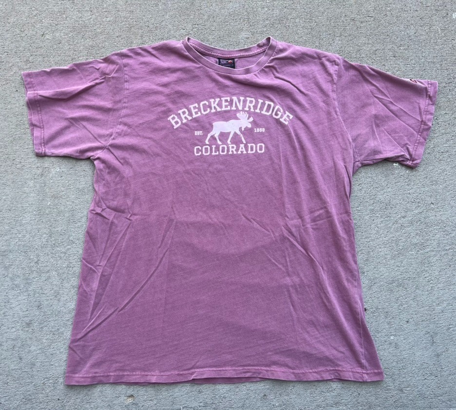 Colorado Breckenridge Short Sleeve T-shirt Men&rsquo;s Size 2XL Outfitter Trading Co