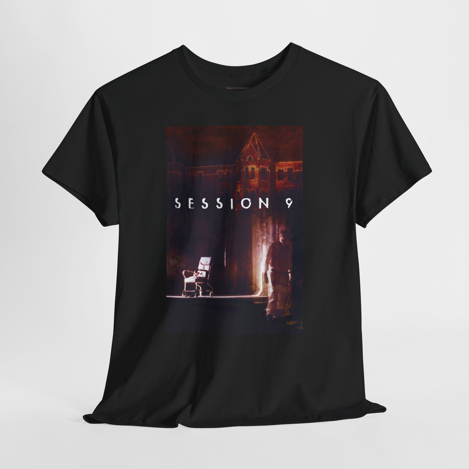 Session 9 2001 Retro Movie Poster Horror Unisex Graphic T-Shirt