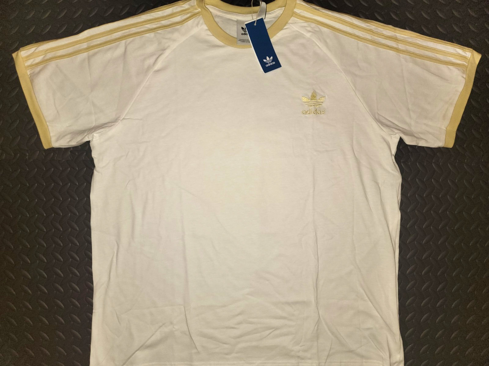 NEW MENS ADIDAS ORIGINALS CALIFORNIA 3 STRIPES SHIRT ~SIZE XL #KA5601 RARE!