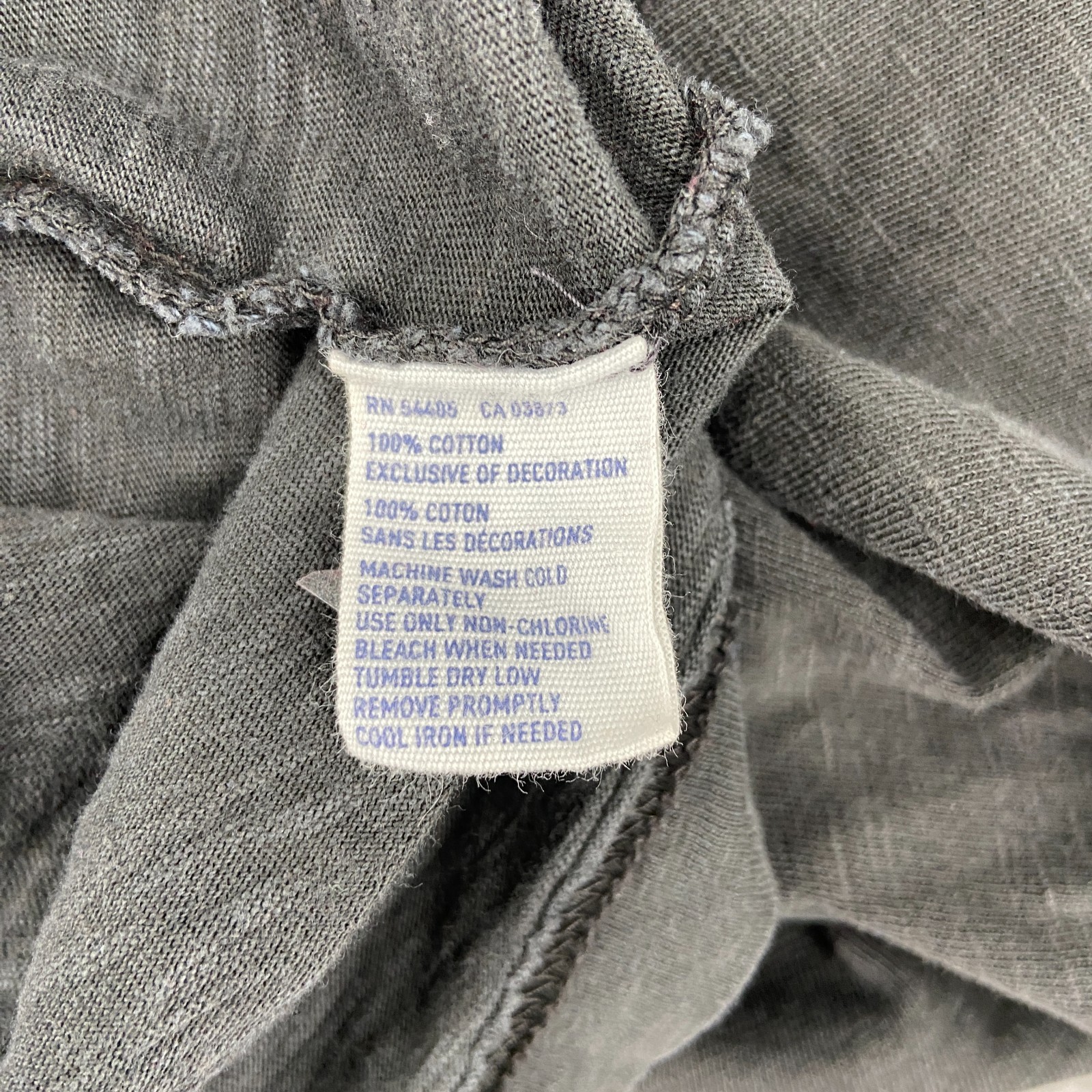 American Eagle Outfitters T Shirt Mens Large Gray Space Dye Cotton Athletic Fit