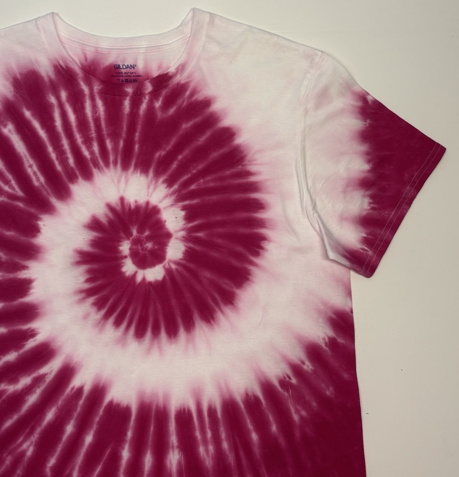 Gildan Tie Dye Adult Unisex T-Shirt Size Large Hand Dyed Swirl Tee New