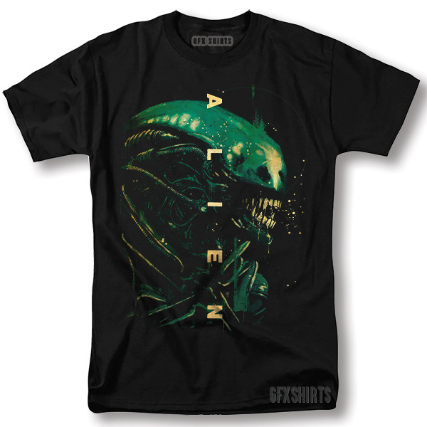 Alien Shirt Classic Movie Poster Graphic Design T-Shirt