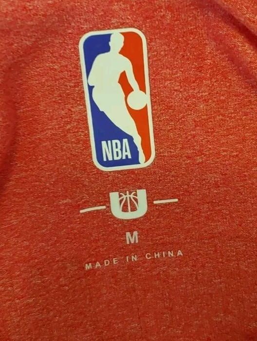 Portland Blazers Short Sleeve Rockstar Tea Shirt. Nwt. Red. Size Medium. B14