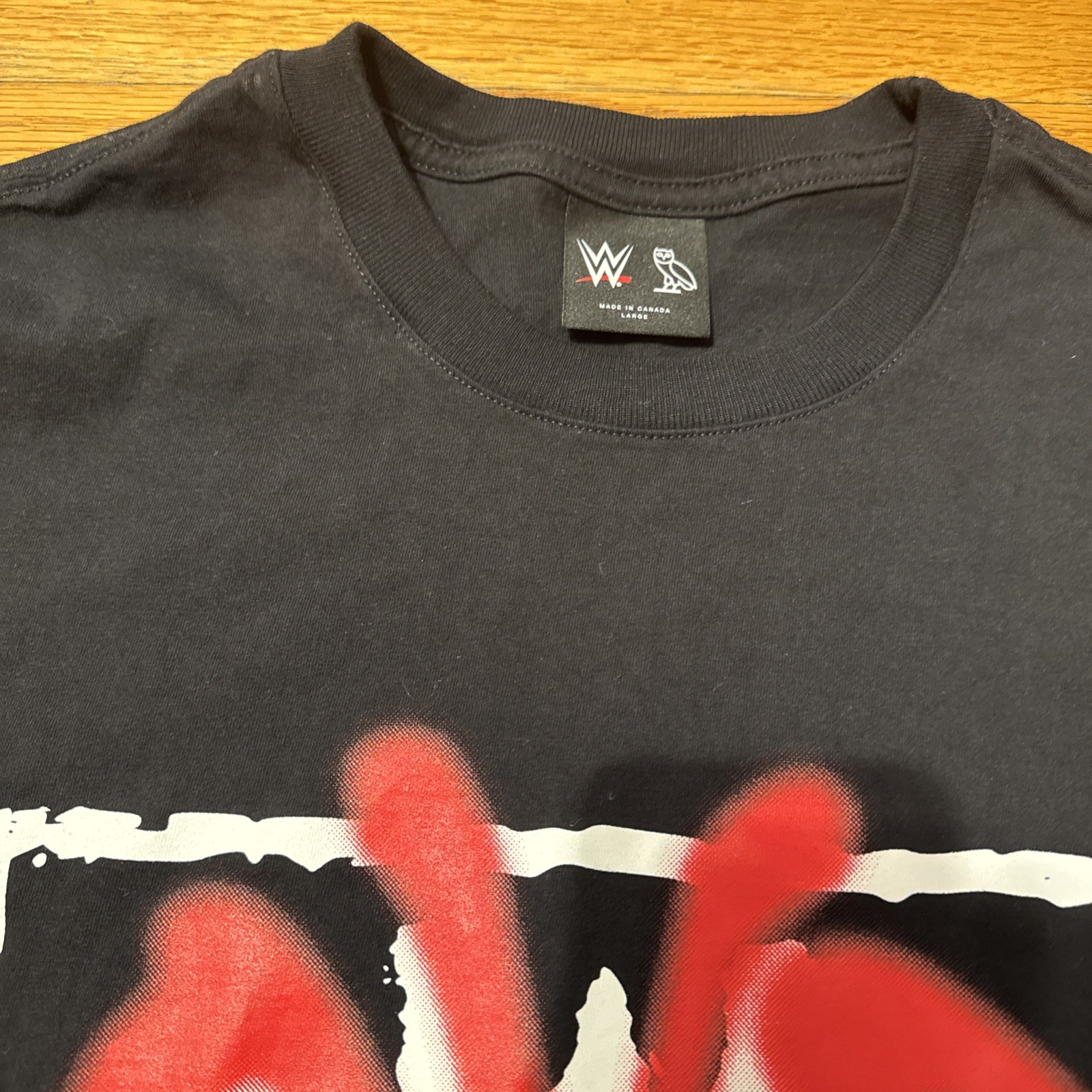 OVO x WWE NWO 4 LIFE Tee size Large nWo 4 Life drake worn once