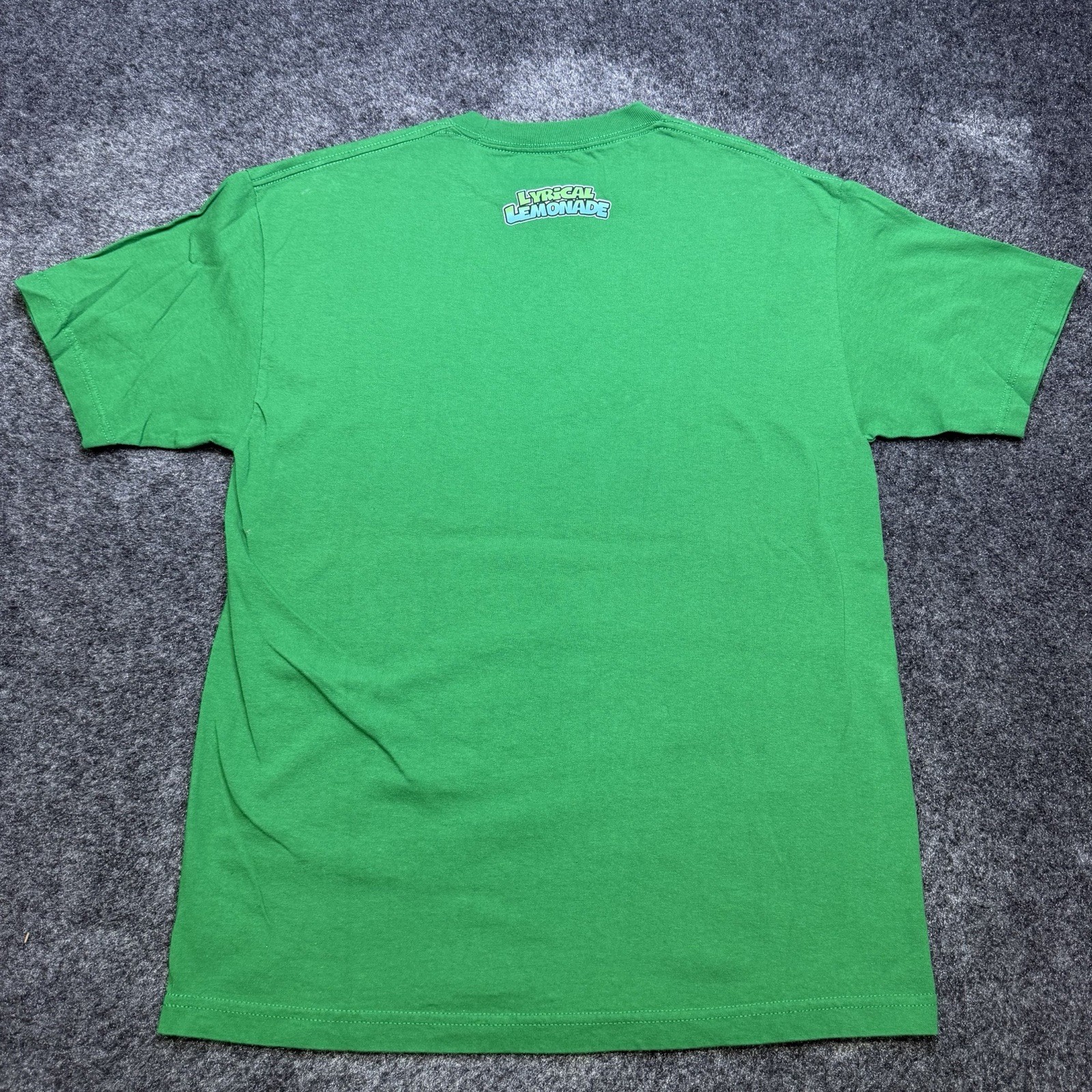 Lyrical Lemonade Men’s LARGE T-Shirt GREEN Cole Bennet Michael Jordan Hip Hop